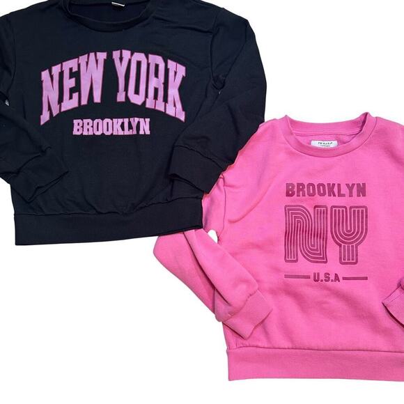 Primark Other - Brooklyn Sweatshirt Bundle sz 7-8 New York Sweatshirt